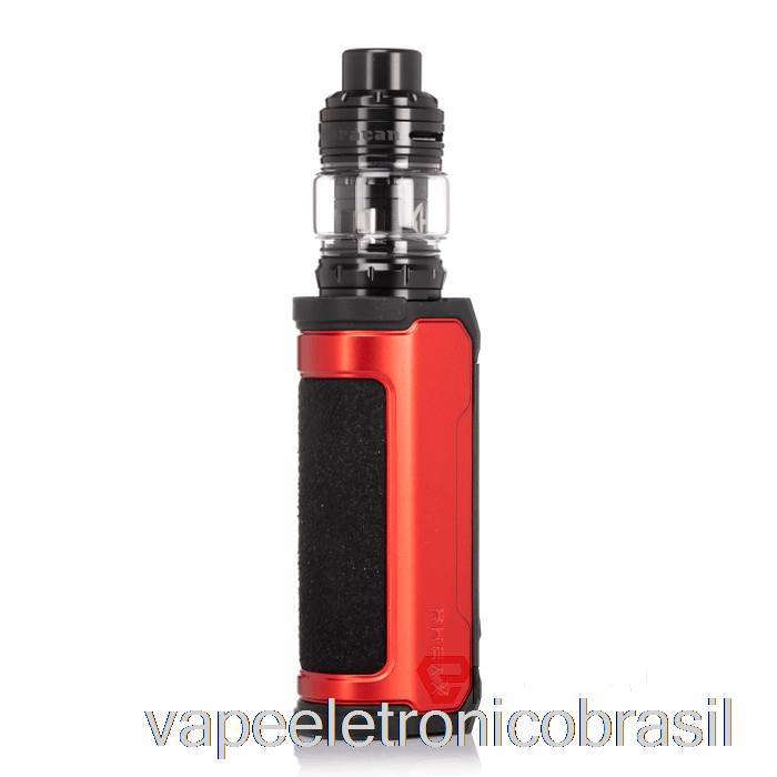 Vape Eletrônico Aspire Rhea X 100w Starter Kit Vermelho